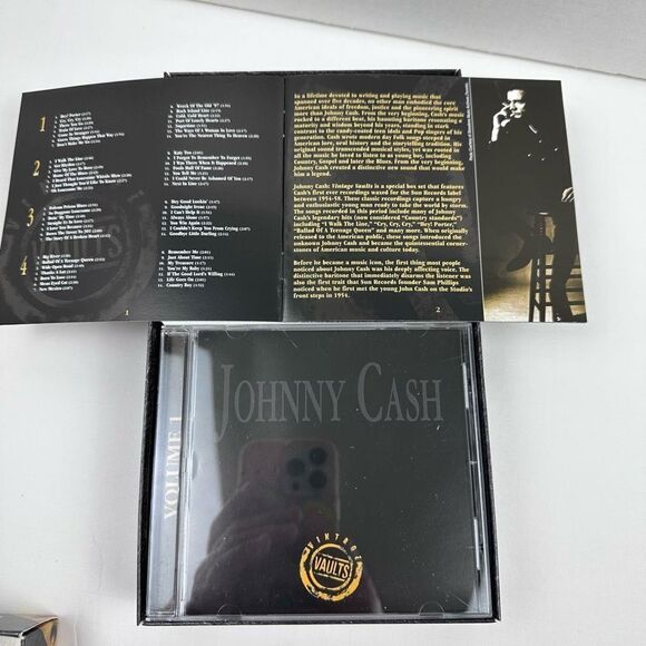 Johnny Cash Vintage Vaults 4 CD Box Set Collection Vol 1-4 - Picture 4 of 8